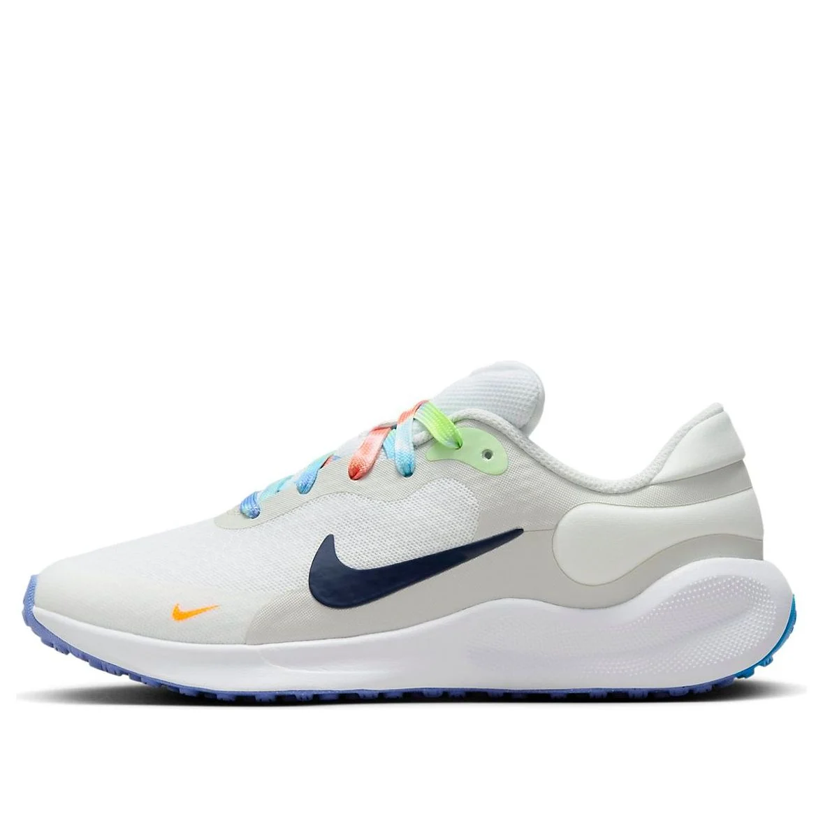 (GS) Nike Revolution 7 Next Nature SE 'White Dust Green Navy' FN4991-100