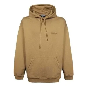 Balenciaga Logo Embroidered Hoodie 'Khaki' 570811TKVB59504