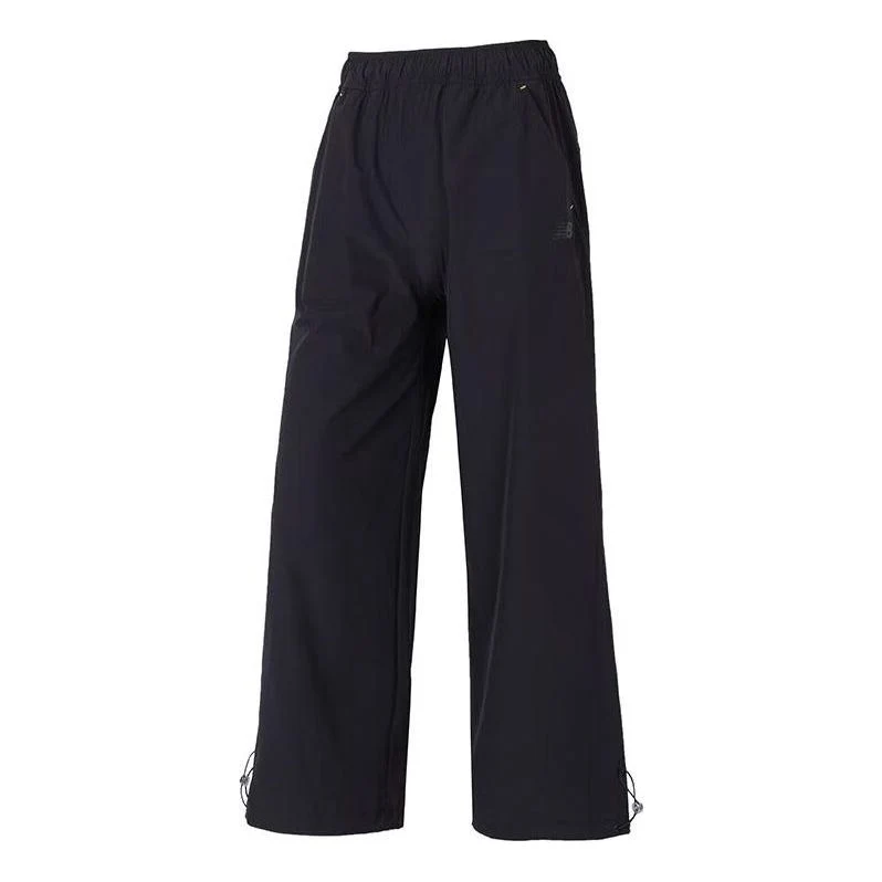 (WMNS) New Balance Woven Pants Asia Sizing 'Black' NTE24262-BK