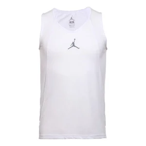 Air Jordan Rise Dri-FIT Basketball Tank 'White' 789481-100