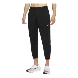 Men's Nike Logo Solid Color Elastic Waistband Drawstring Sports Pants/Trousers/Joggers Autumn Black DD6216-010