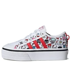 (WMNS) adidas x Hello Kitty Nizza Platform 'White' HQ6888