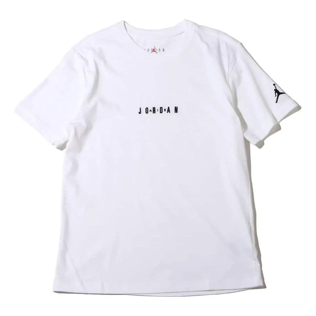 Air Jordan EMB Air Crew T-Shirt 'White' DM3183-100
