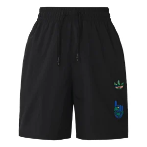 adidas originals Artist Shorts Pocket Printing Sports Short Pant Male Black HA4686