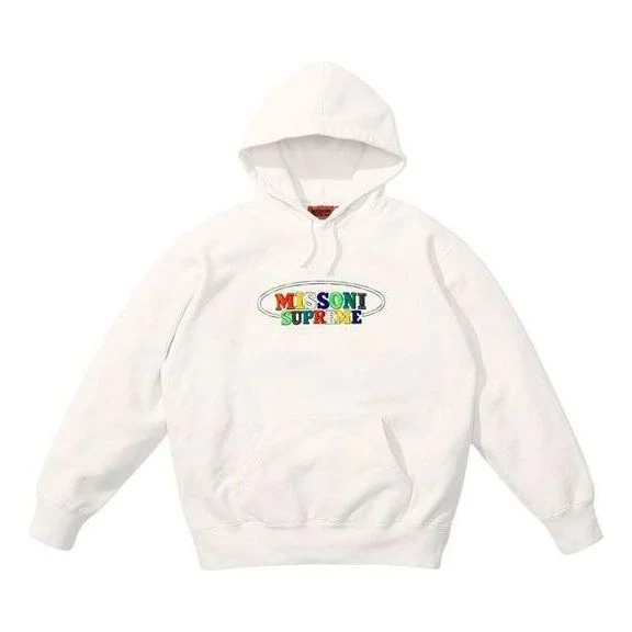 Supreme x Missoni Hooded Sweatshirt 'White' SUP-FW21-312