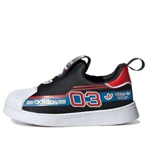 (TD) adidas Originals Superstar 360 Shoes 'Core Black Vivid Red' HQ4076