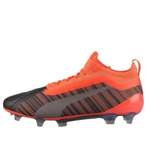 PUMA One 5.1 FG/AG 'Black Energy Red' 105578-01