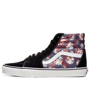 Vans SK8-HI Flowers Graffiti Unisex 'Black Blue Red' VN0A4BV61JA