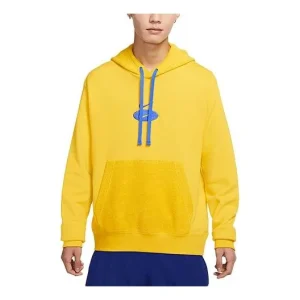 Men's Nike Embroidered Logo Sports Yellow DM5463-709