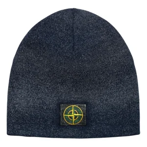 Supreme FW23 Week10 STONE ISLAND Reflective Beanie 'Navy' SUP-FW23-2425