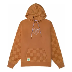 (WMNS) Vans X EM on Holiday Pullover Hoodie 'Brown' VN0A7YKNYLY