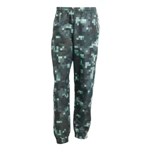 adidas x Minecraft Track Pants Asia Sizing 'Green' JZ9922