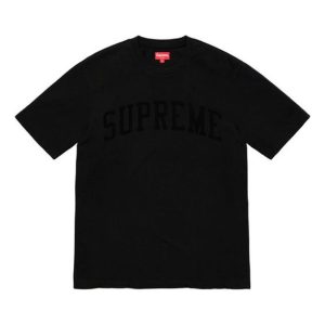 Supreme FW19 Week 3 Chenille Arc Logo SS Top Tee SUP-FW19-338