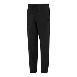 PUMA Essentials Logo Pants 'Black' 535554-01
