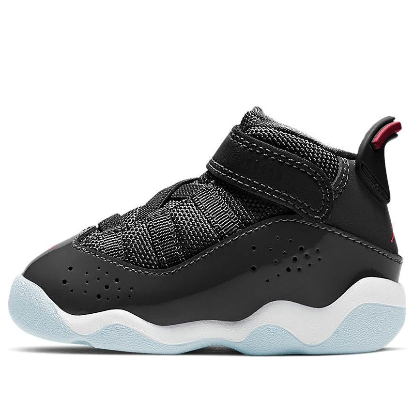 (TD) Air Jordan 6 Rings 'Black Gym Red' 323420-064