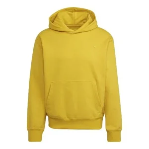 adidas originals Embroidered Small Label Solid Color Sports Yellow HF6377
