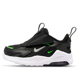(TD) Nike Air Max Bolt Low-Top Running Shoes Black/White CW1629-006
