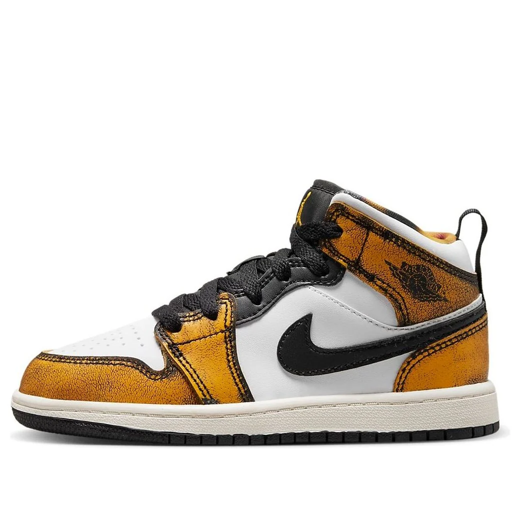 (PS) Air Jordan 1 Mid SE 'Wear-Away - Taxi' DQ8419-071