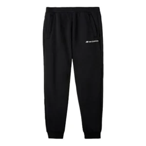 New Balance Cotton Sweatpants Asia Sizing 'Black' MLA3S511-BK