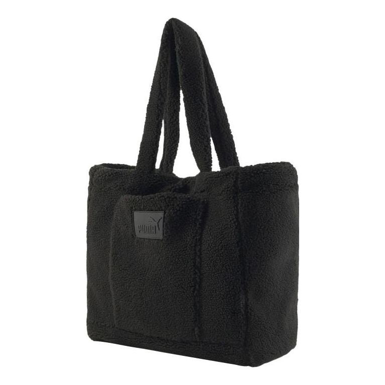 (WMNS) PUMA Core Sherpa Tote Bag 'Black' 079163-01