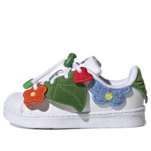 (TD) adidas Originals Superstar 360 I x Melting Sadness Shoes 'White Multi-color' HR1635