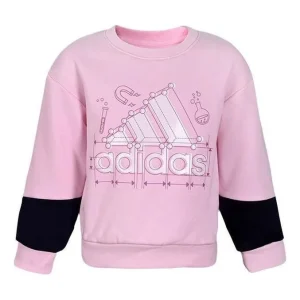 (PS) adidas Neo Logo Sweaters 'Pink' HM9627
