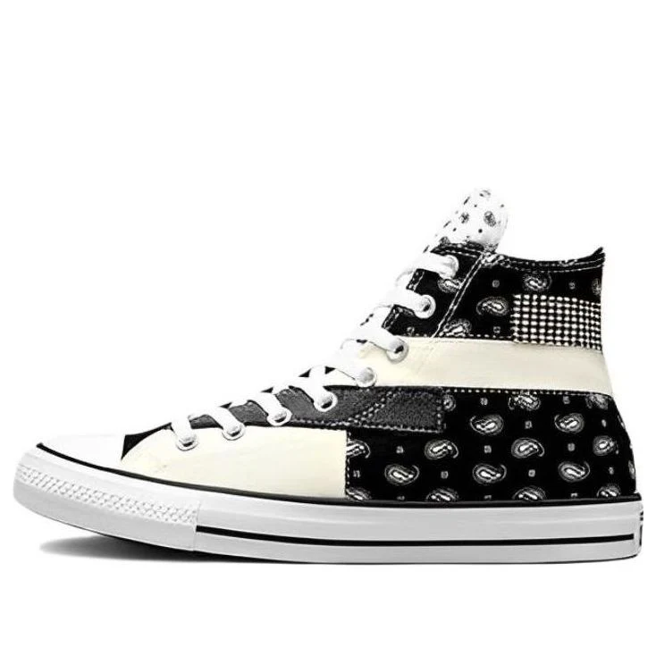 Converse Chuck Taylor All Star High Top Hacked Patterns 'Black Paisley' A05056C