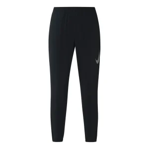 Nike Dri-FIT Running Training Quick-dry Zipper Sports Pant Male Black DJ9306-010