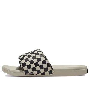 Vans MTE La Costa Checkerboard Slides 'White Black' VN0A5HF5J92