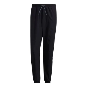 adidas M Wrd Wov Pnt Contrasting Colors Loose Woven Sports Pants Black GL8679