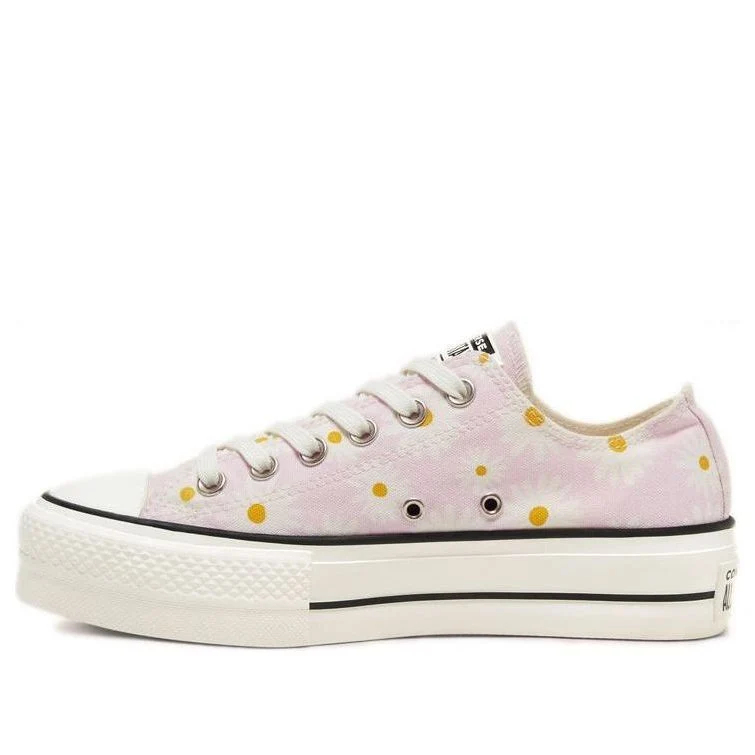 (WMNS) Converse Chuck Taylor All Star Lift Platform Low 'Camp - Daisies' 568934C