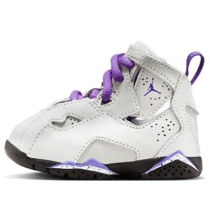 (TD) Air Jordan True Flight 'Base Grey Purple Venom' 343797-052