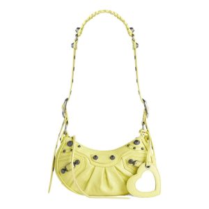 (WMNS) Balenciaga Le Cagole Xs Shoulder Bag 'Lime' 6713091VG9Y7302