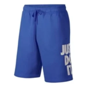 Nike Sportswear Just Do It Fleece Shorts 'Royal Blue' CU4078-430