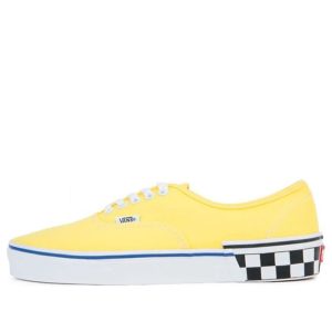Vans Authentic 'Check Block - Blazing Yellow' VN0A38EMVJS