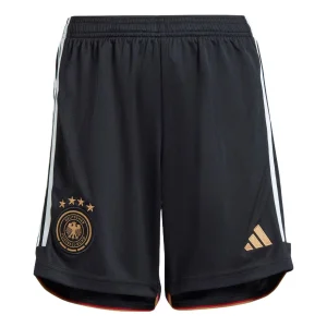 (GS) adidas Germany 22 Home Shorts 'Black' HF1465