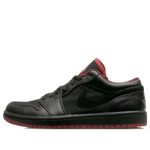 Air Jordan 1 Retro Low 'Black Silver Red' 309192-001