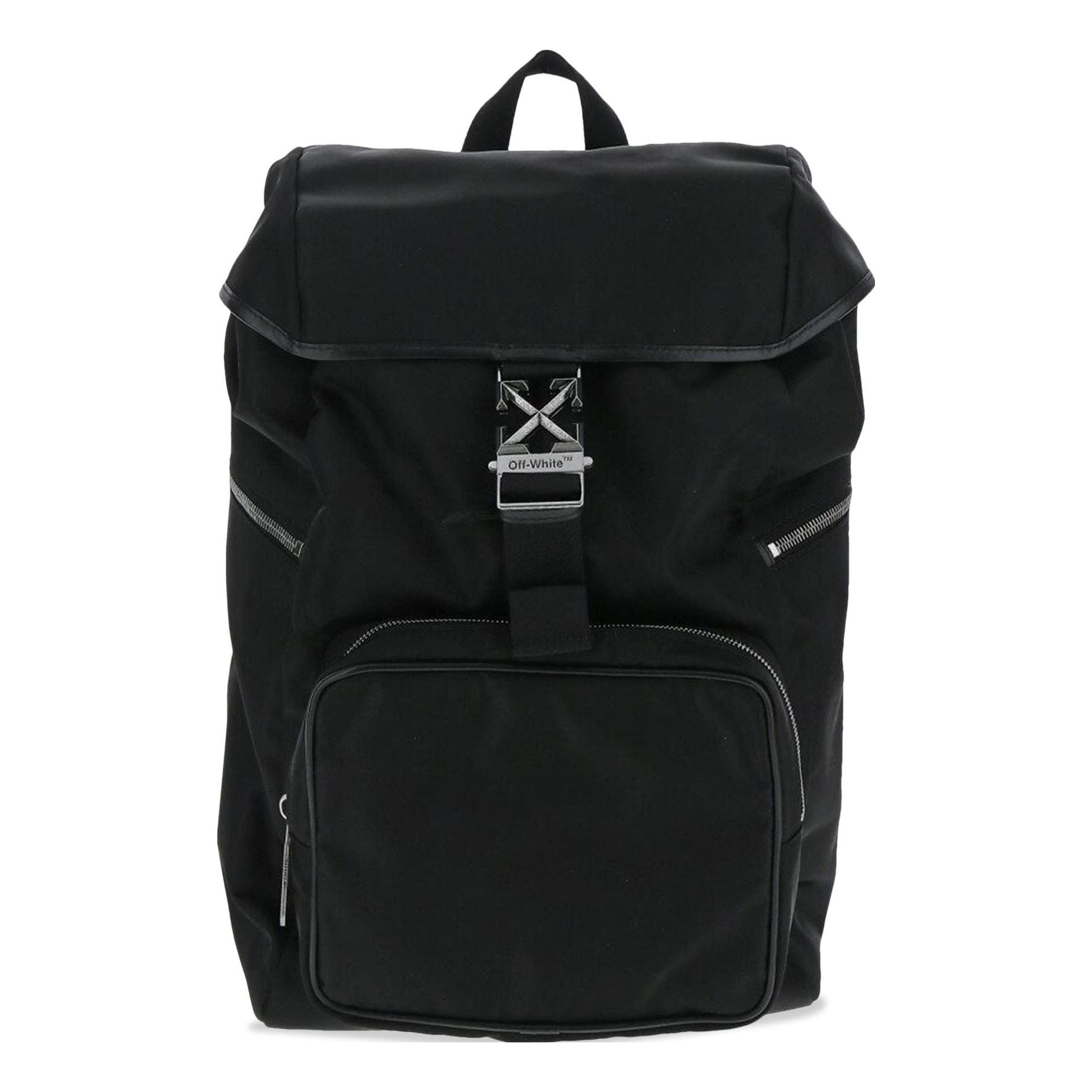 Off-White Arrow Flap Backpack 'Black' OMNB054C99FAB0011000