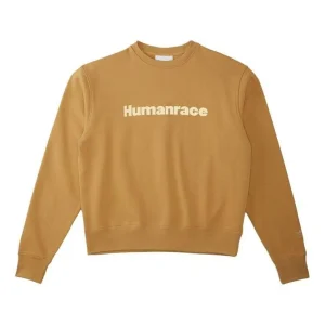 adidas x Pharrell Humanrace Logo Sweatshirt 'Tan' HI5542