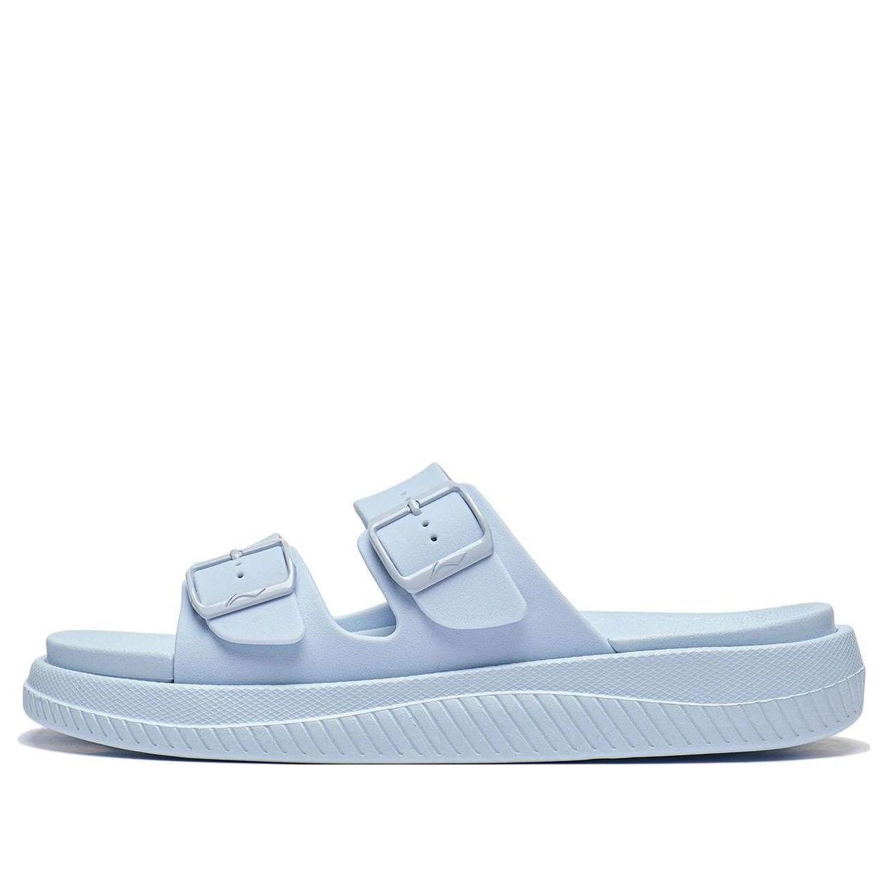 (WMNS) Li-Ning Clap Slippers 'Blue' AGAT008-2