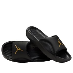 Air Jordan Franchise Slides 'Black Metallic Gold' HF3263-007