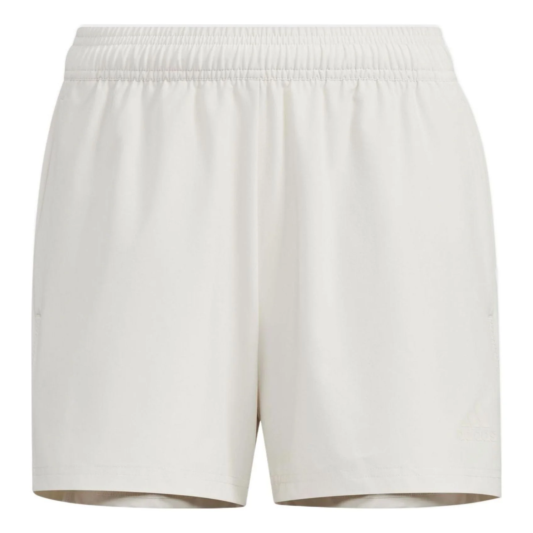 (WMNS) adidas Met Shir Shorts Asia Sizing 'White' HF2468