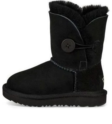 (PS) UGG Bailey Button II Fleece Lined Black 1017400T-BLK