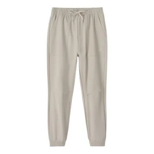 New Balance Essentials Stacked Sweatpants Asia Sizing 'Beige' AMP31317-SEN