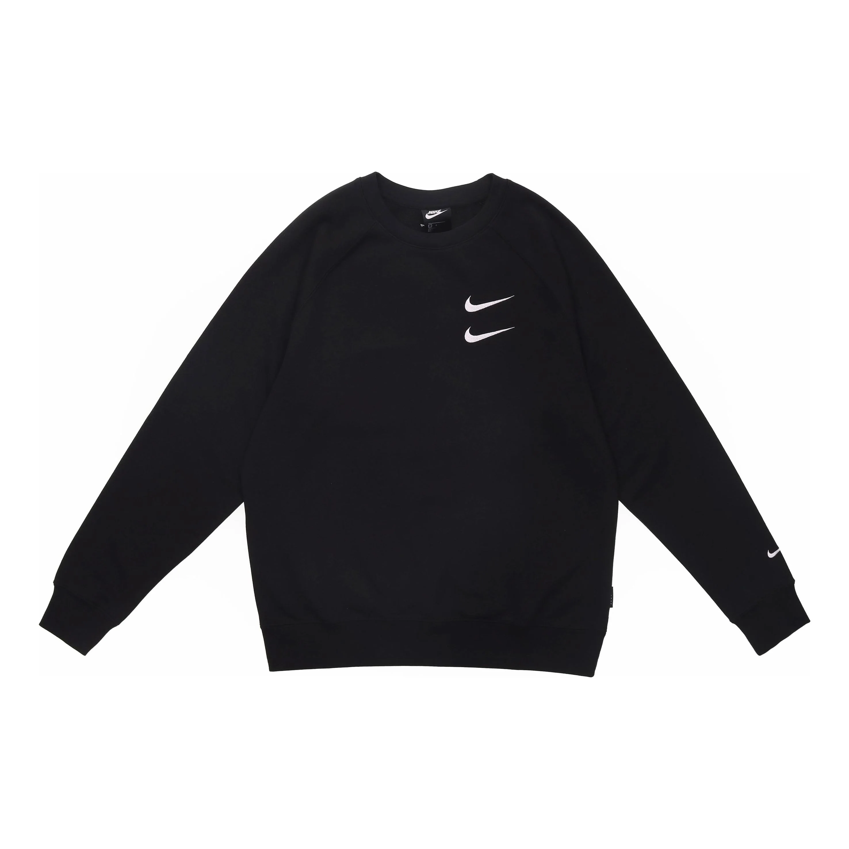 Nike Tee Black Embroidered Round Neck Pullover CJ4872-010