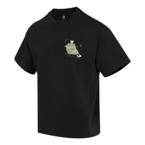 Converse Swamp Pals T-Shirt Asia Sizing 'Black' 10025440-A01