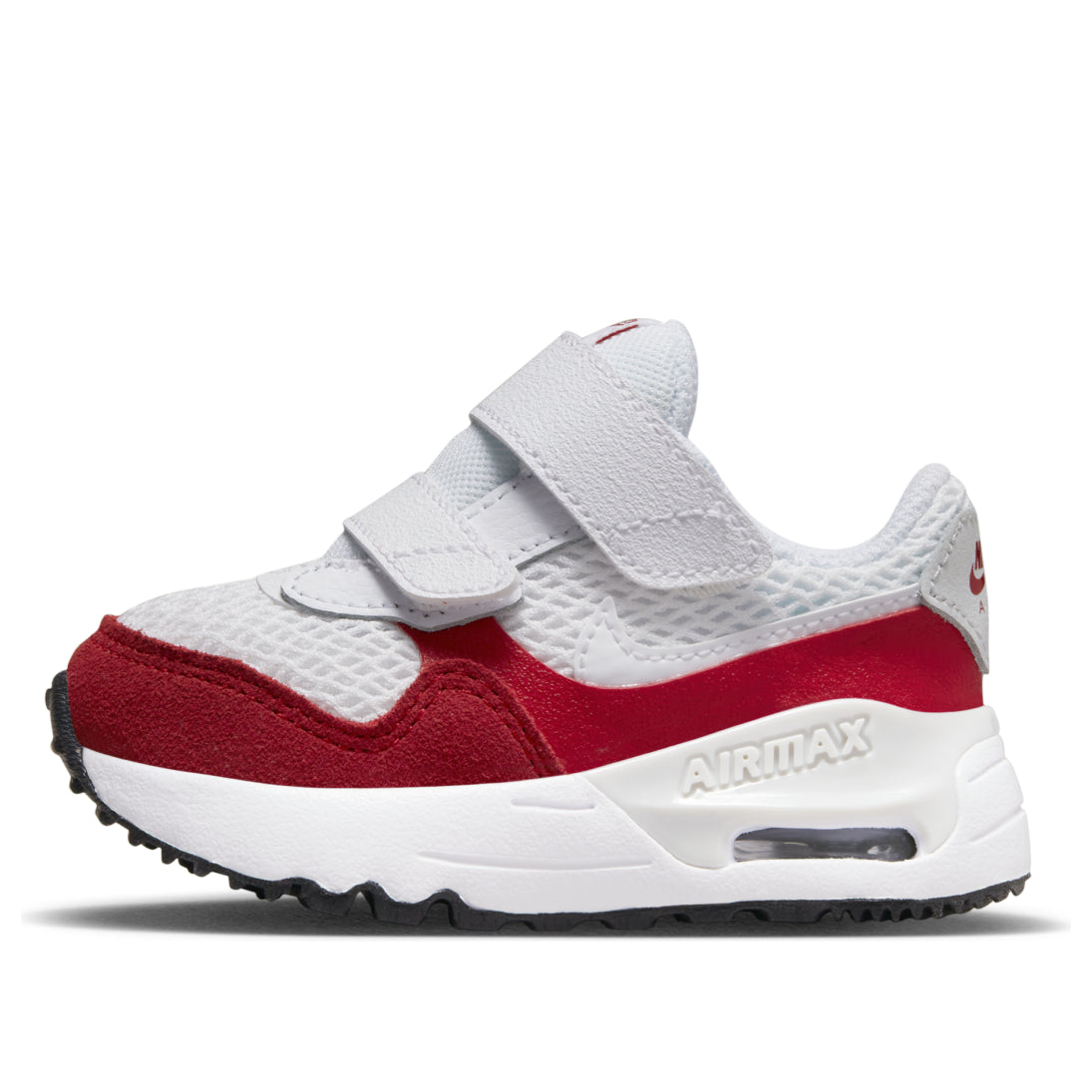 (TD) Nike Air Max SYSTM 'White University Red' DQ0286-108