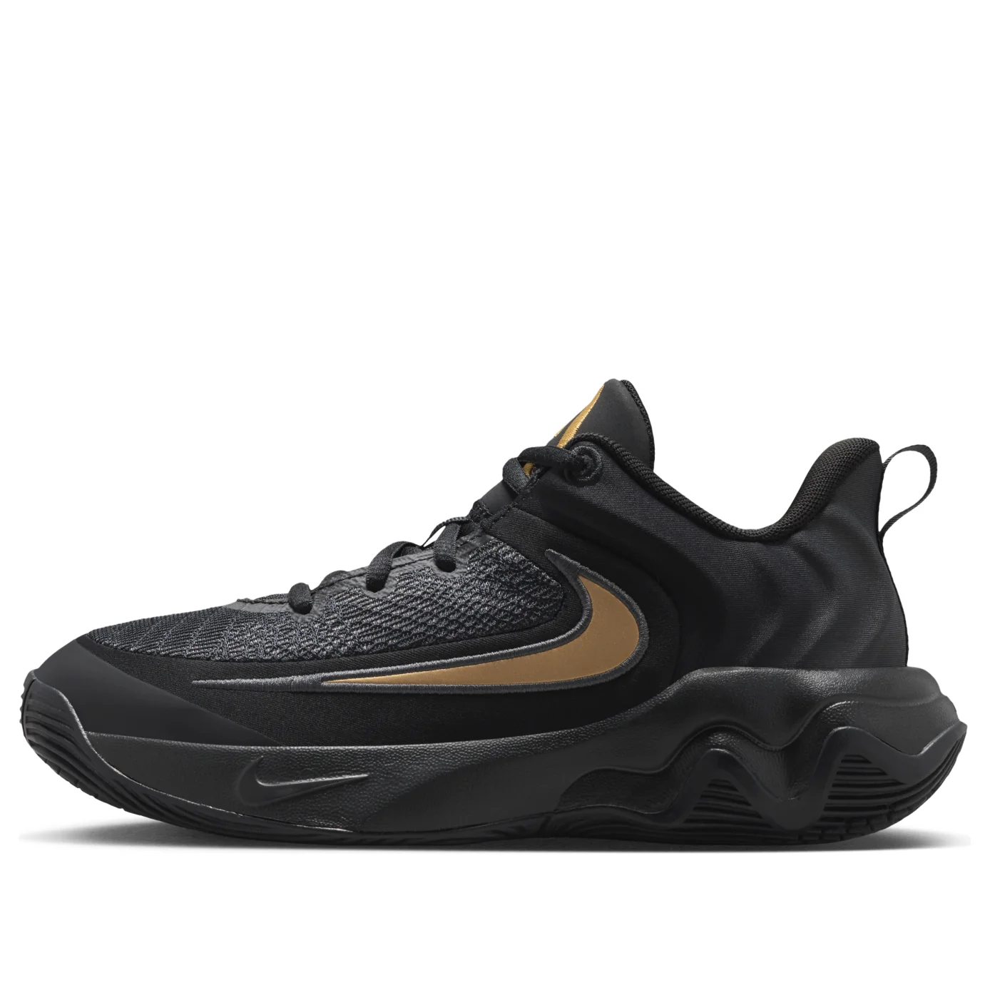 (GS) Nike Giannis Immortality 4 'Black Metallic Gold' IH7664-005