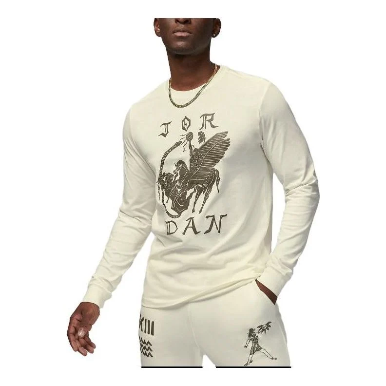 Air Jordan Artist Series by Umar Rashid Long-Sleeve T-Shirt 'Sail' DV8424-133