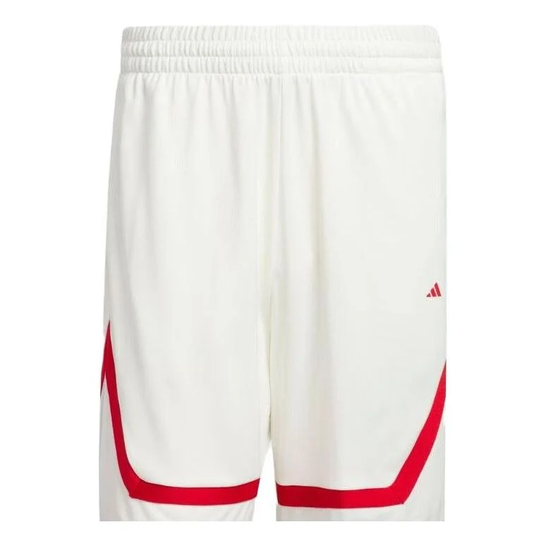 adidas Pro Block Shorts 'White Red' IL2239